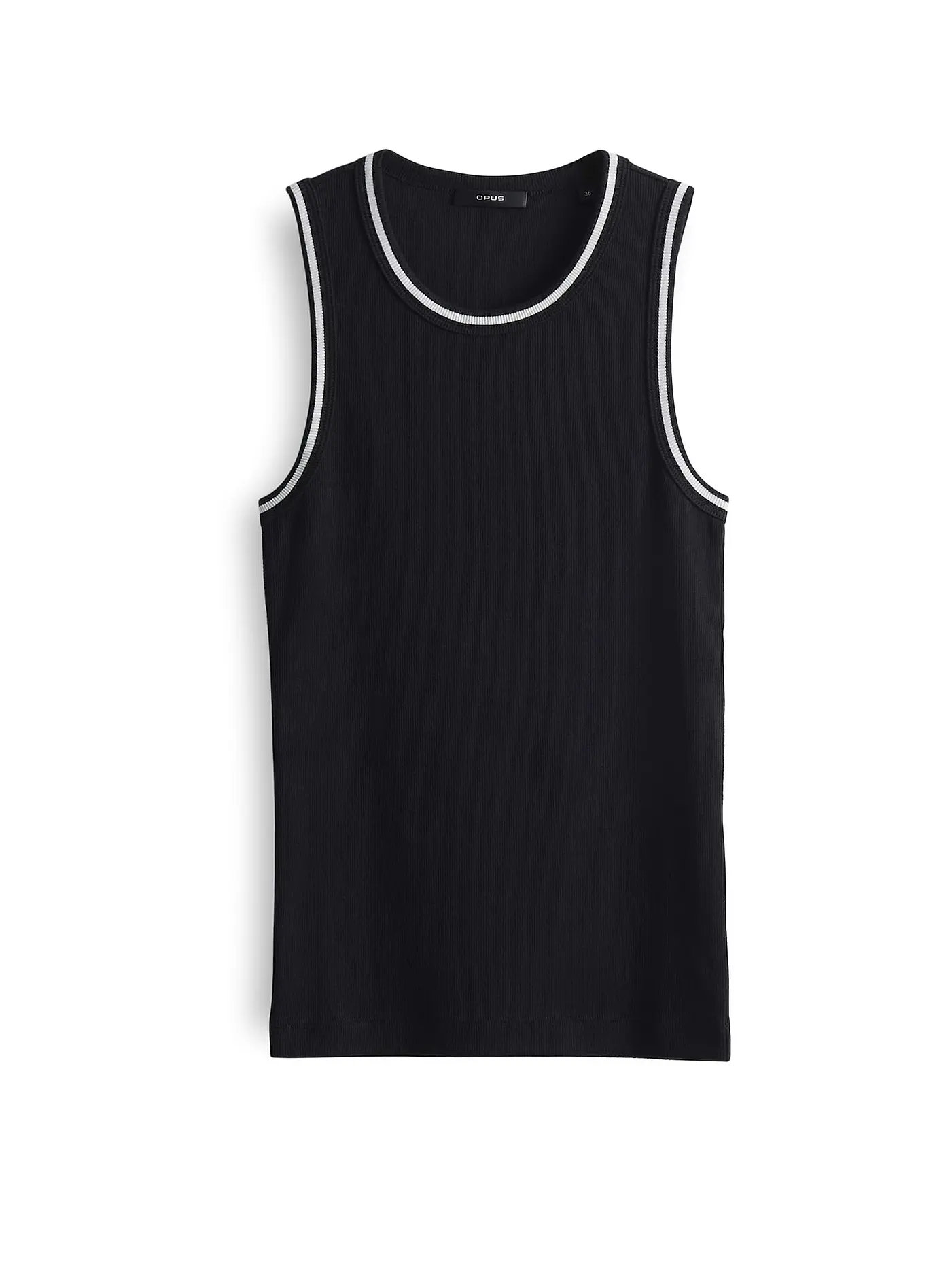 OPUS | Top ILESSO PREPPY | schwarz